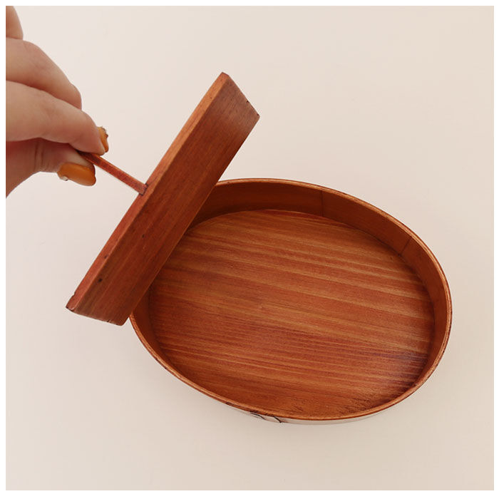 BACKYARD FAMILY「弁当箱 曲げわっぱ M 食洗機対応 通販 曲げわっぱ弁当箱 約 600ml まげわっぱ お弁当箱」|食器・キッチングッズ|