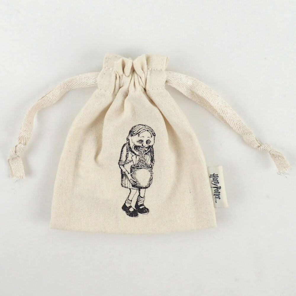 BACKYARD FAMILY「巾着ポーチ 通販 FLAPPER ハリーポッター 手描きモチーフ 16&times;13.5cm 巾着袋 巾着」|その他|ベージュ4