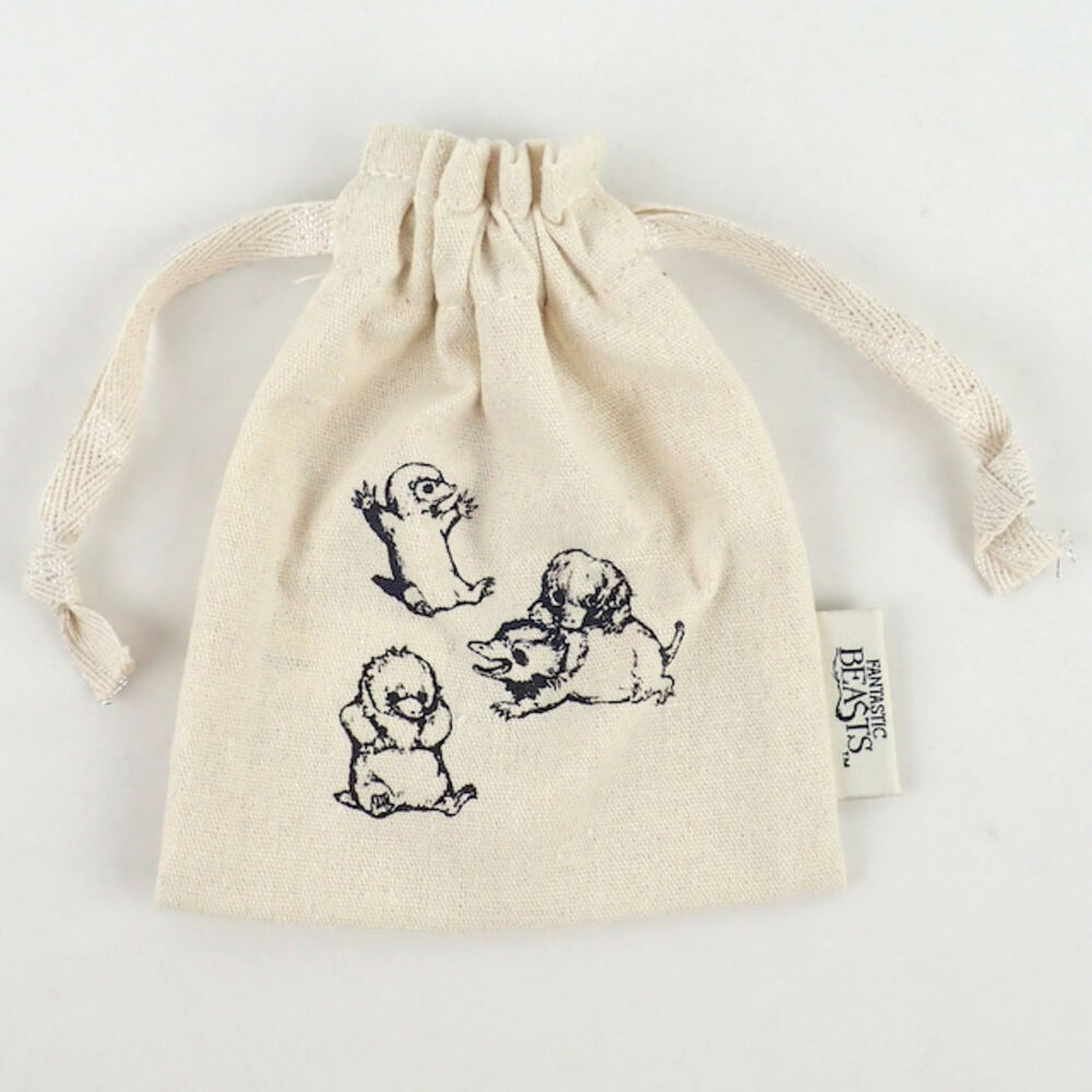 BACKYARD FAMILY「巾着ポーチ 通販 FLAPPER ハリーポッター 手描きモチーフ 16&times;13.5cm 巾着袋 巾着」|その他|ベージュ8