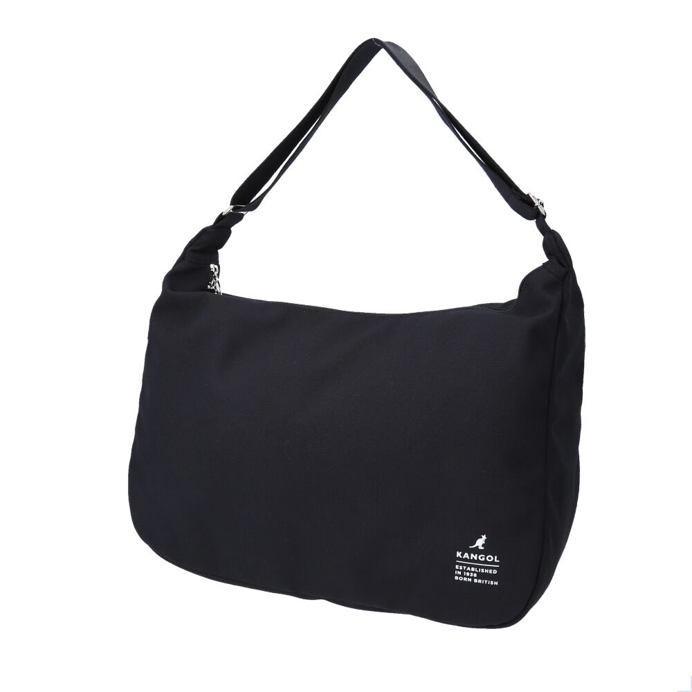 BACKYARD FAMILY「KANGOL カンゴール ショルダーバッグ 250-2131 通販 ショルダーバック ショルダー」|ショルダー・メッセンジャー|ブラック1