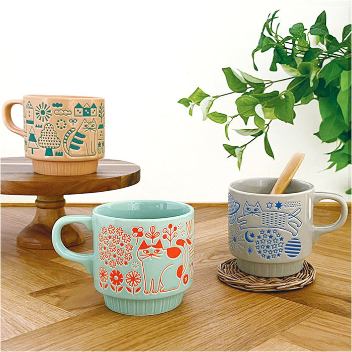 BACKYARD FAMILY「マグカップ オシャレ かわいい 通販 おさんぽマグ マグ まぐ コップ コーヒーカップ カップ」|食器・キッチングッズ|