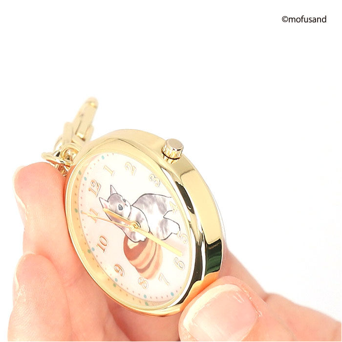 BACKYARD FAMILY「mofusand 懐中時計 通販 時計 キッズ ウォッチ バッグチャーム ナースウォッチ」|その他|