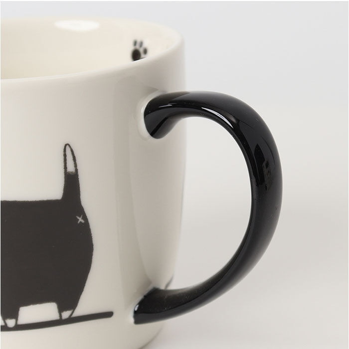 BACKYARD FAMILY「にゃん屋 猫3兄弟 マグカップ 通販 日本製 マグ カップ コップ 猫 3兄弟 キャラクター ねこ」|グラス・マグカップ|
