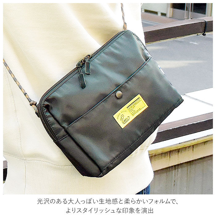 BACKYARD FAMILY「ショルダーバッグ ミニ 通販 ポーチ おしゃれ ミニショルダーバッグ 横長 横型 メンズ」|ショルダー・メッセンジャー|