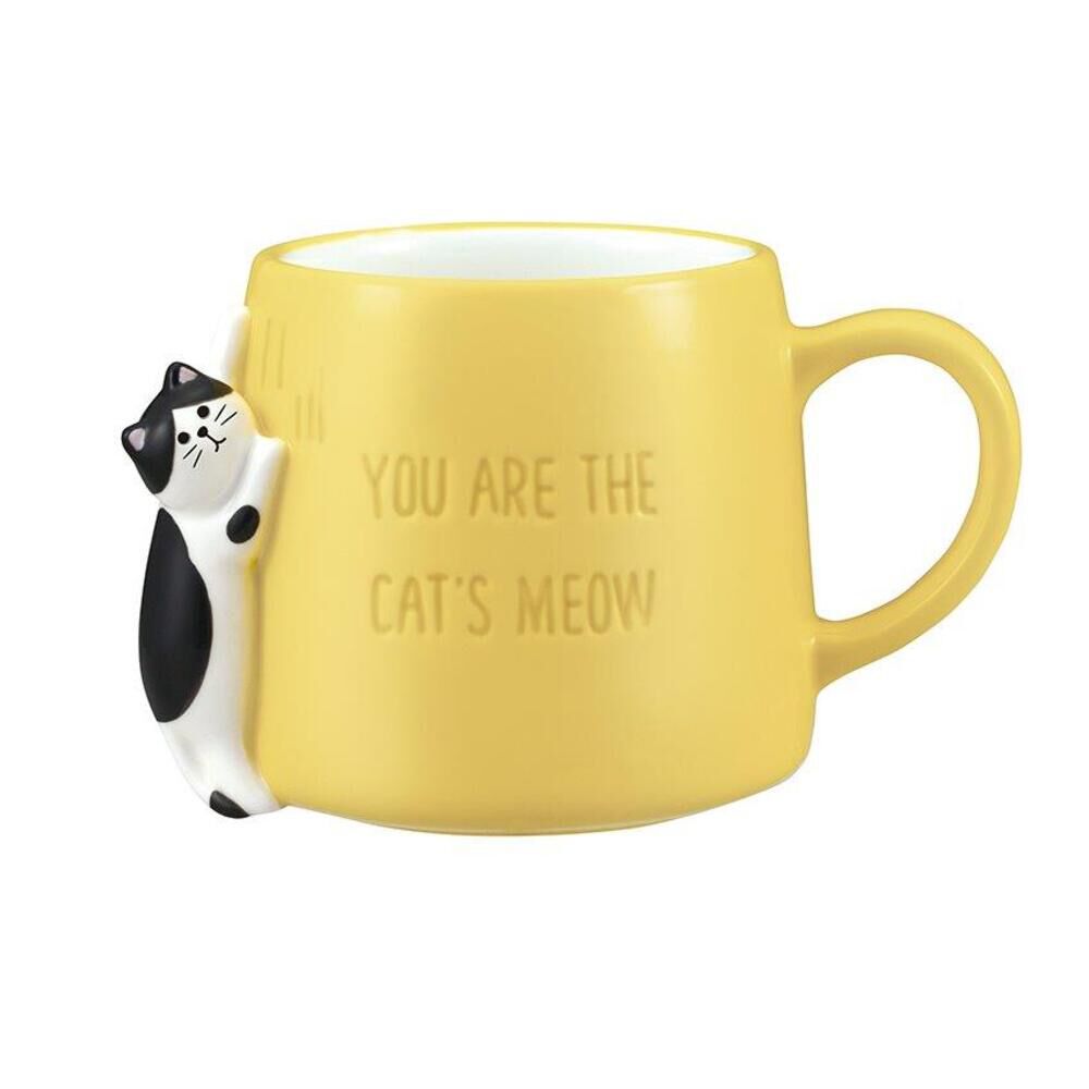 BACKYARD FAMILY「マグカップ オシャレ かわいい 通販 つめとぎマグ コップ マグ まぐ コーヒーカップ カップ」|食器・キッチングッズ|イエロー1