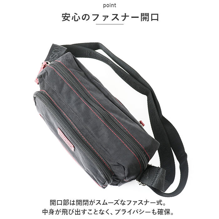BACKYARD FAMILY「ショルダーバッグ レディース 通販 ナイロン バッグ ショルダーバック 斜めがけ ポシェット」|ショルダー・メッセンジャー|