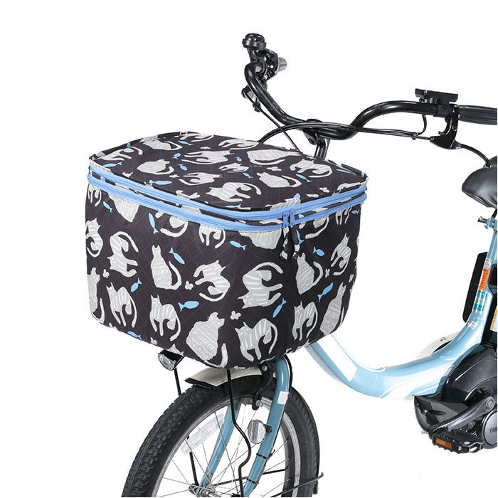 BACKYARD FAMILY「Keia＋(ケイアプラス) 通販 前かごカバー 前カゴカバー 2段式 猫 自転車 かご カバー」|その他|