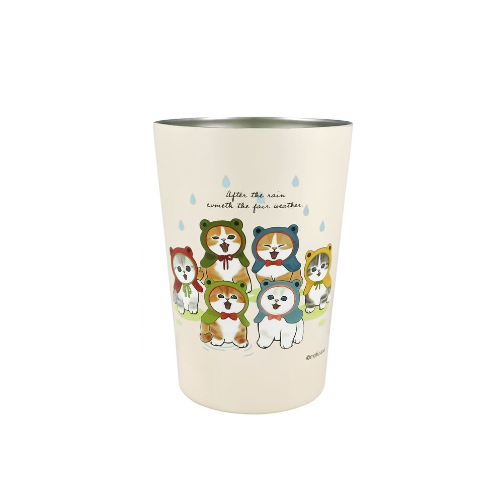 BACKYARD FAMILY「タンブラー 450ml 通販 mofusando モフサンド ステンレスタンブラー 2WAY 保温」|食器・キッチングッズ|ホワイト1