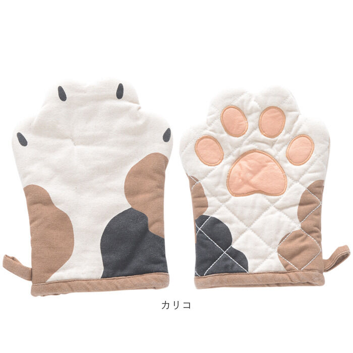 AND PACKABLE「AND PACKABLE アンドパッカブル 鍋つかみ ミトン 猫モチーフ 通販 キッチンミトン」|その他|