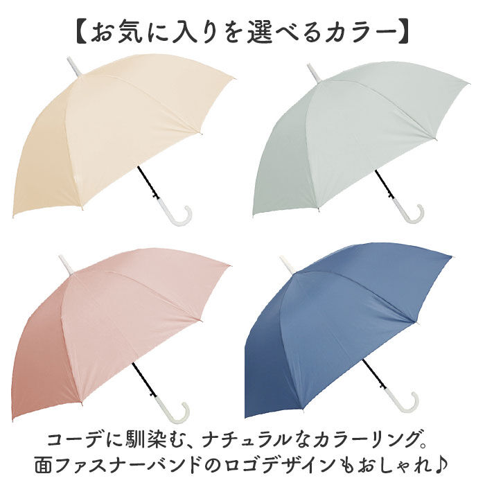 BACKYARD FAMILY「ジャンプ傘 レディース 60cm 通販 ジャンプ 傘 長傘 雨傘 かさ カサ ワンタッチ 大きめ」|傘|
