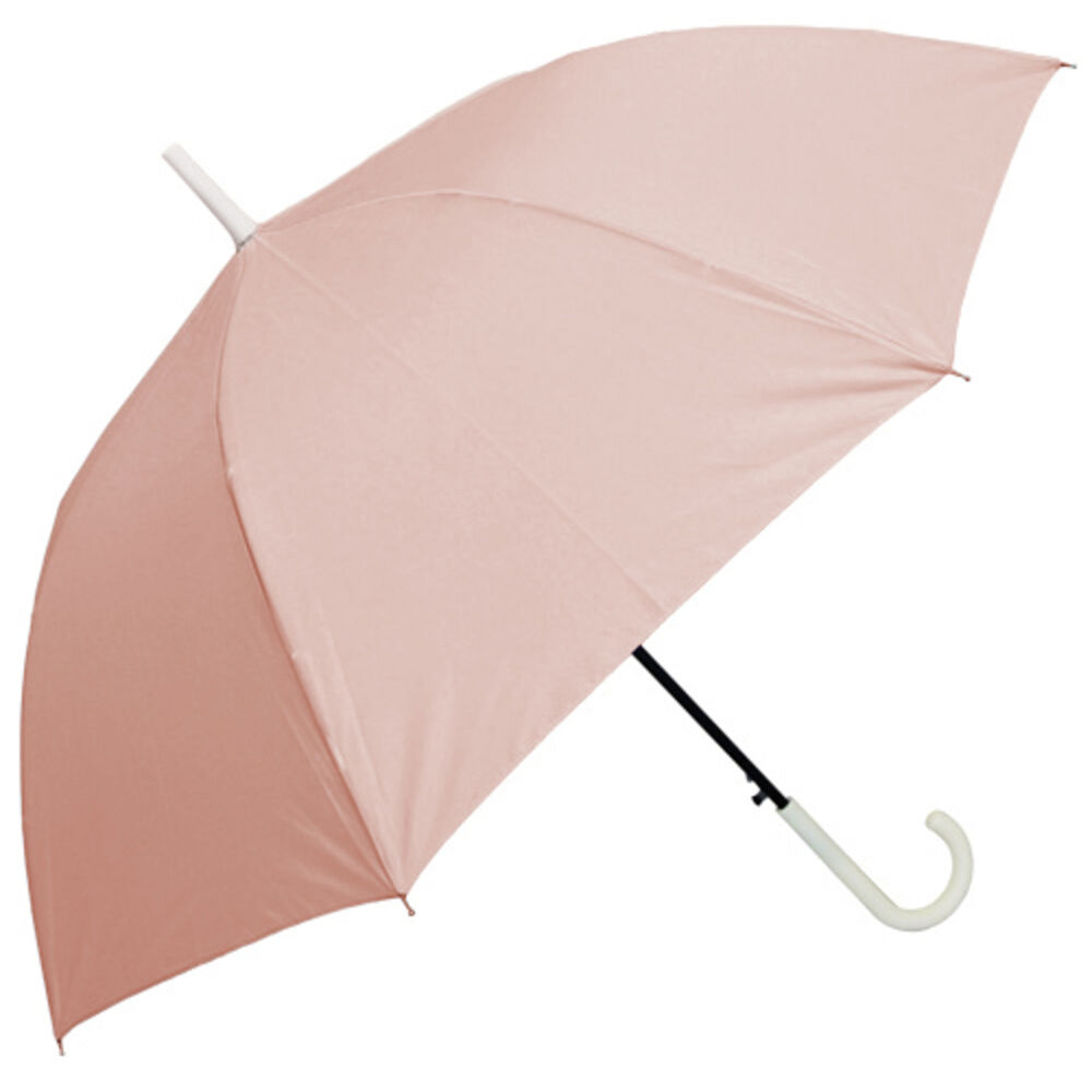 BACKYARD FAMILY「ジャンプ傘 レディース 60cm 通販 ジャンプ 傘 長傘 雨傘 かさ カサ ワンタッチ 大きめ」|傘|ピンク1