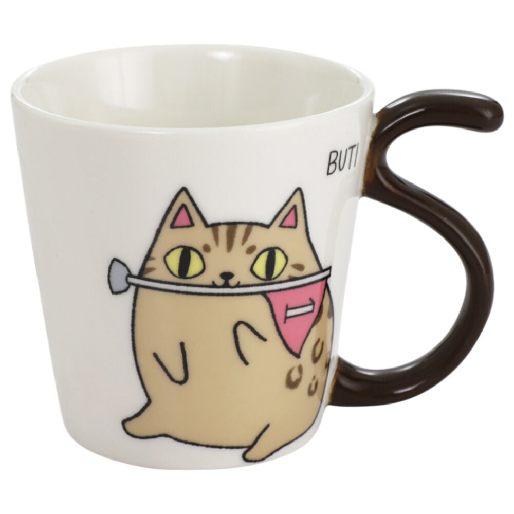 BACKYARD FAMILY「にゃん屋 猫3兄弟 マグカップ 通販 日本製 マグ カップ コップ 湯呑 湯呑み 湯飲み しっぽ」|グラス・マグカップ|その他2