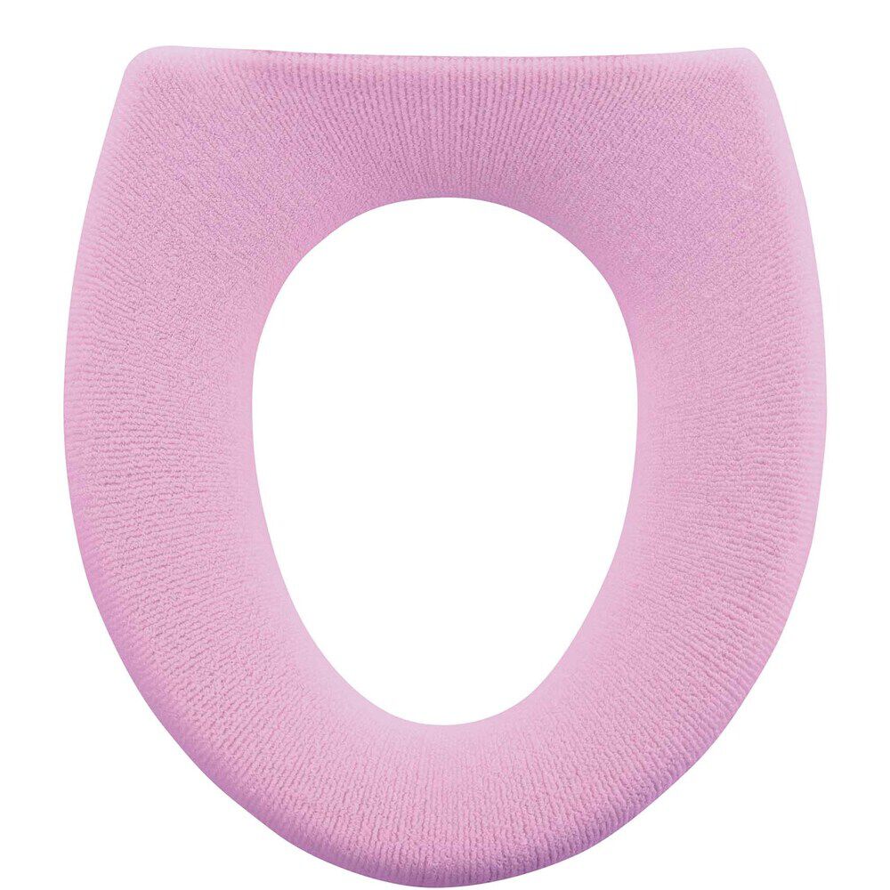 BACKYARD FAMILY「便座カバー o型 トイレカバー 通販 O型便座カバー トイレ便座カバー トイレ カバー 便座マット」|トイレタリー・ランドリーグッズ|パープル1