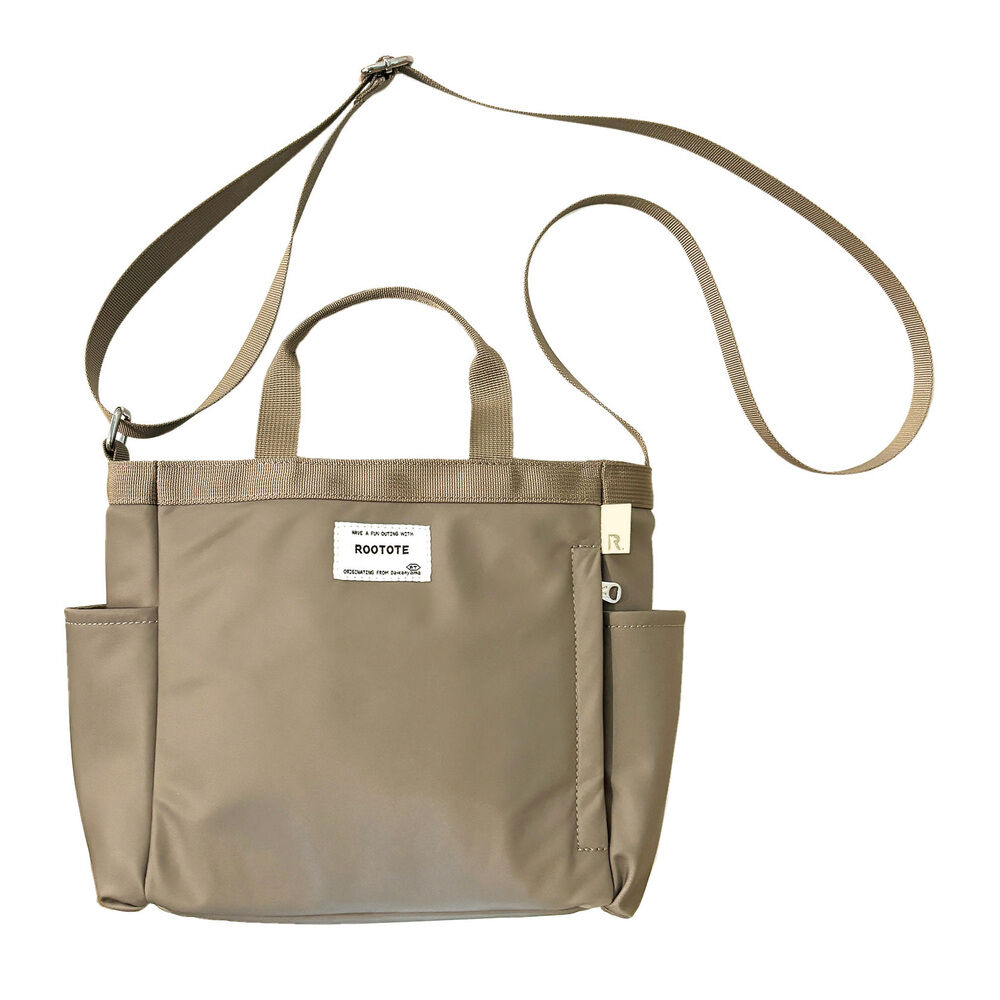 ROOTOTE「ルートート ベビールー ROOTOTE 1042 通販 ショルダーバッグ 斜めがけバッグ」|ショルダー・メッセンジャー|ブラウン1