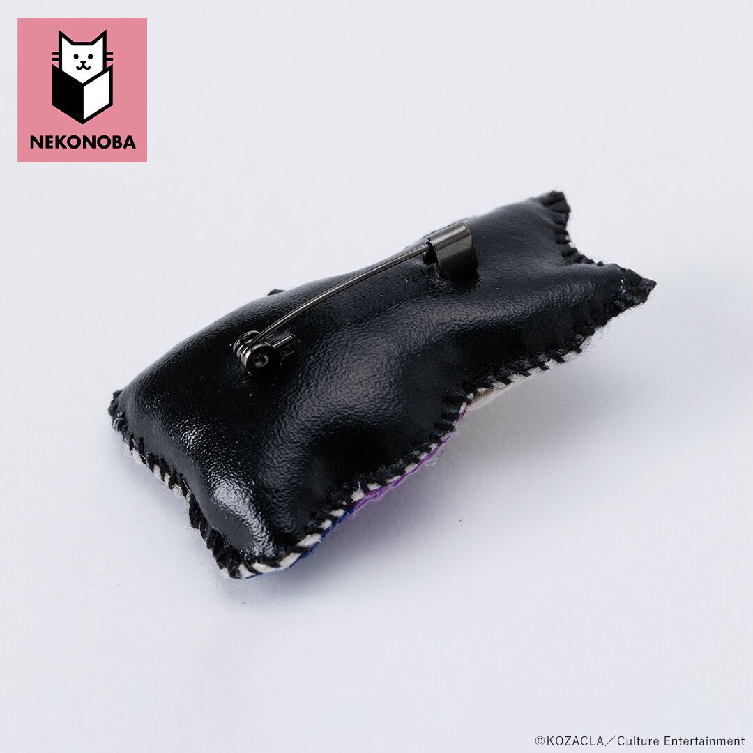 BACKYARD FAMILY「NEKONOBA グッズ 通販 ネコノバ 猫 刺繍 ブローチ 刺繍ブローチ 刺繍バッジ バッジ」|その他|