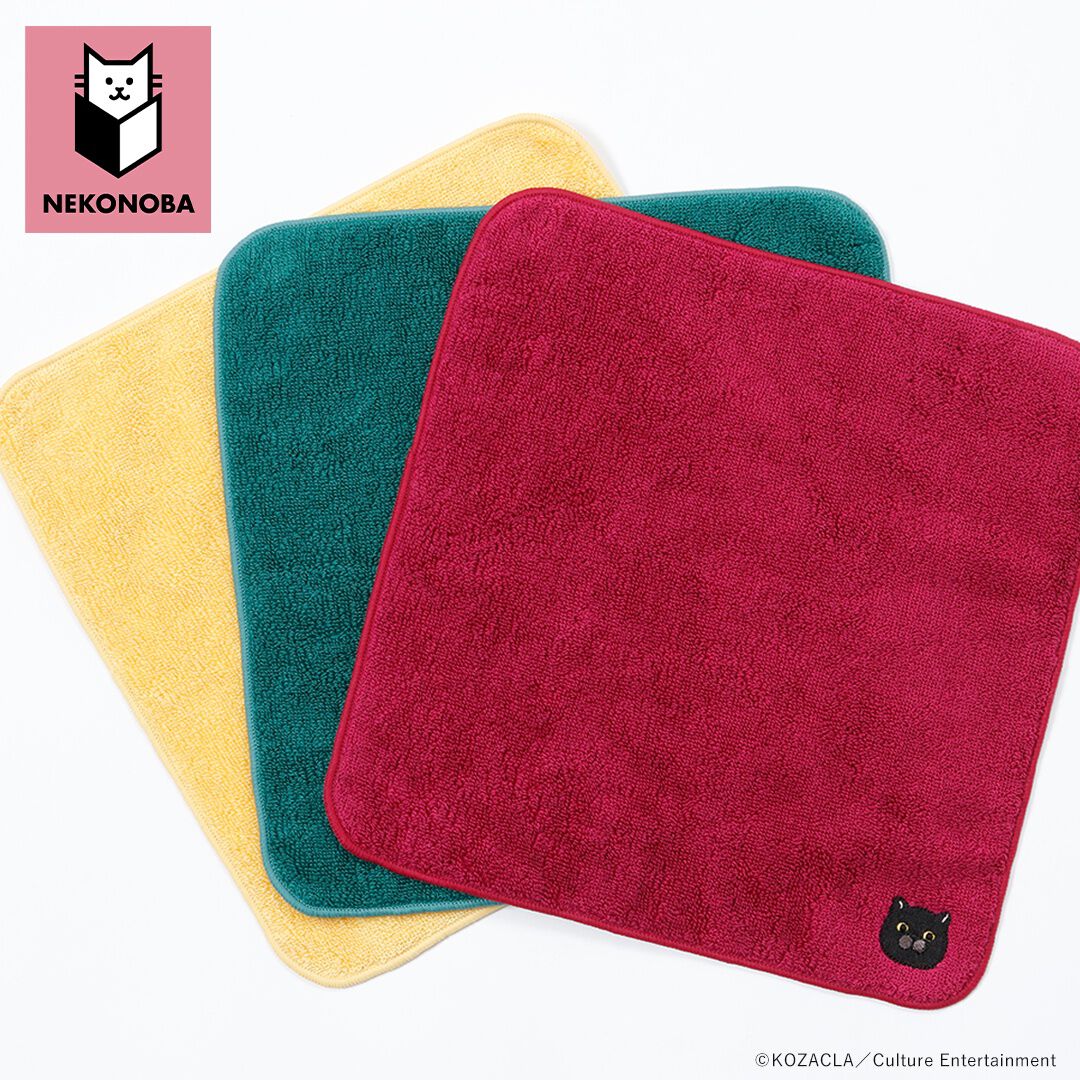 BACKYARD FAMILY「NEKONOBA グッズ 通販 ネコノバ 今治タオル ハンカチ タオルハンカチ 今治 ハンドタオル」|ハンカチ|