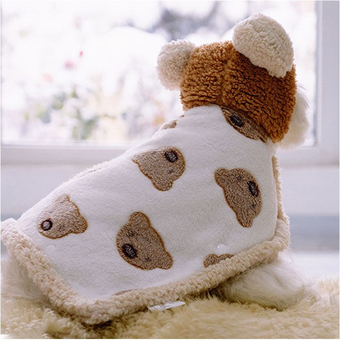 BACKYARD FAMILY「ペット ブランケット 毛布 通販 犬 猫 犬用 猫用 防寒 暖かい ドッグウエア ペット服 ケープ」|その他|