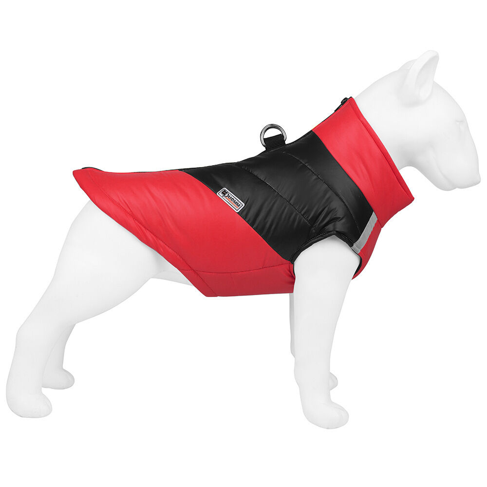 BACKYARD FAMILY「ペット ジャケット ハーネス 反射 通販 犬服 犬の服 防寒着 ドッグウェア」|その他|レッド1