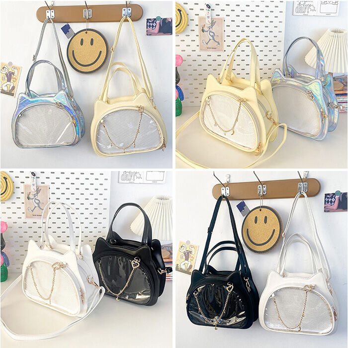 BACKYARD FAMILY「痛バッグ ショルダーバッグ ねこ型 2way 通販 痛バ 痛バック 推し活バッグ 推し活バック」|ショルダー・メッセンジャー|
