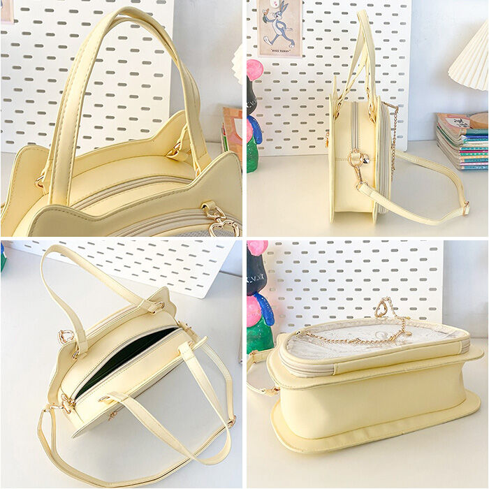 BACKYARD FAMILY「痛バッグ ショルダーバッグ ねこ型 2way 通販 痛バ 痛バック 推し活バッグ 推し活バック」|ショルダー・メッセンジャー|