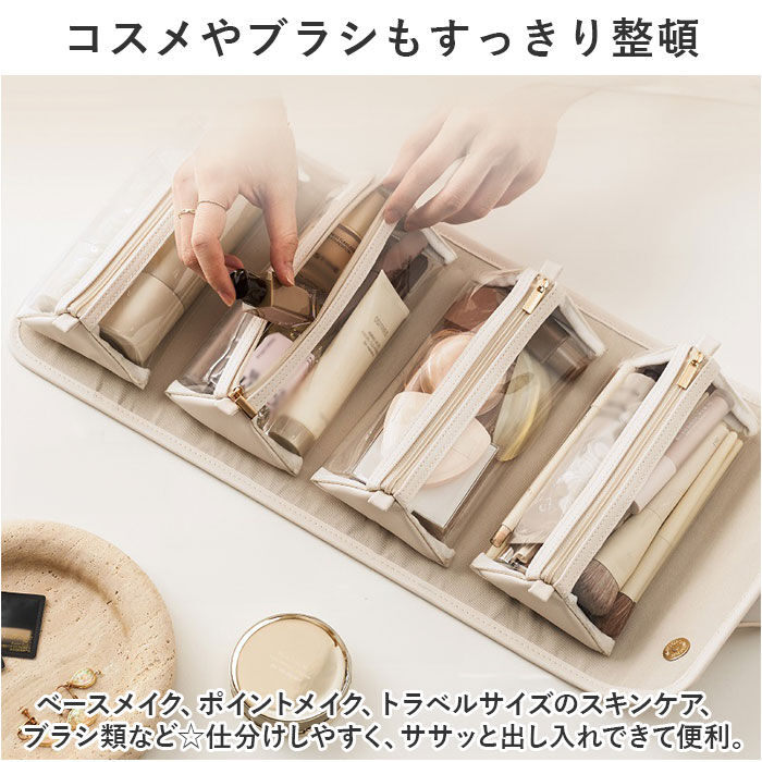 BACKYARD FAMILY「トラベルバッグ 取り外し可能 ポーチ 大容量 通販 トラベルバック トラベルポーチ」|トラベルグッズ|