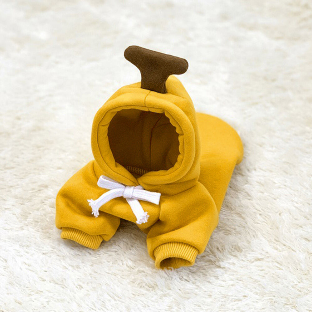 BACKYARD FAMILY「ドッグウェア 通販 犬服 ペット服 ペットウェア 着ぐるみ パーカー 冬服 犬 いぬ 小型犬」|その他|イエロー1