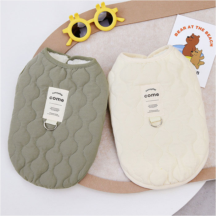 BACKYARD FAMILY「ペット ベスト 暖かい 通販 ペット服 中綿ベスト 犬服 犬の服 ドッグウェア ペット用ベスト」|その他|