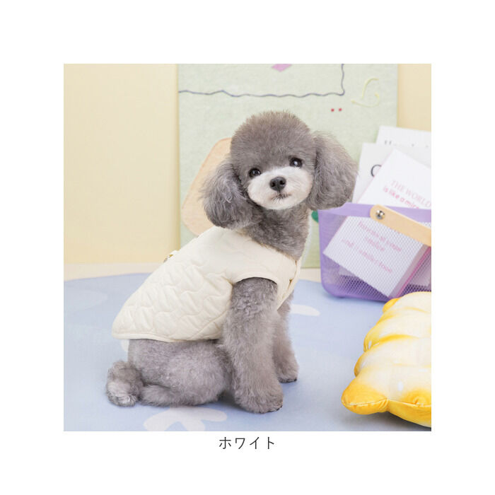 BACKYARD FAMILY「ペット ベスト 暖かい 通販 ペット服 中綿ベスト 犬服 犬の服 ドッグウェア ペット用ベスト」|その他|