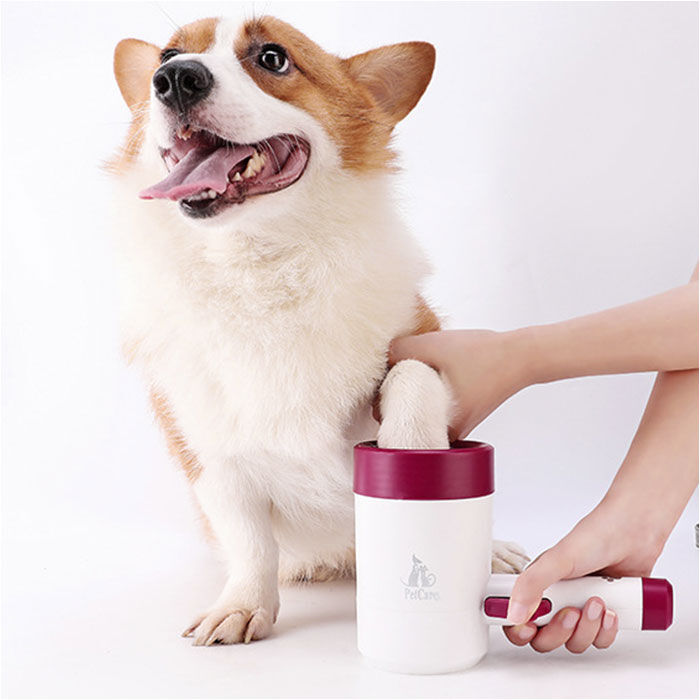 BACKYARD FAMILY「犬 足洗い カップ 通販 足洗いカップ 足 洗う 犬の足洗い 足洗いブラシ 足洗いボトル 散歩後」|その他|