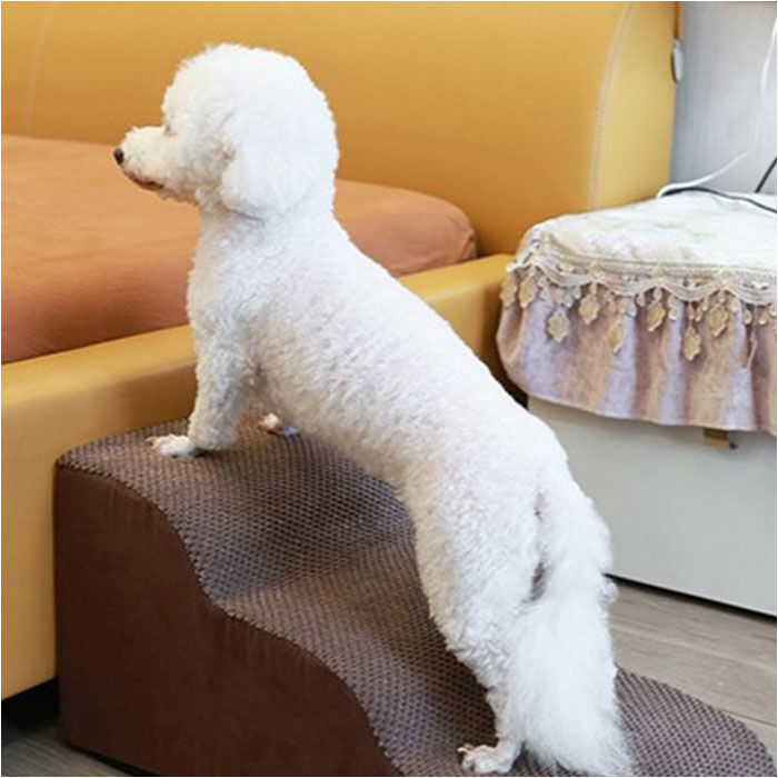 BACKYARD FAMILY「犬 ペット ステップ 階段 通販 スロープ 室内 ソファ ベッド クッション ペット用階段」|その他|