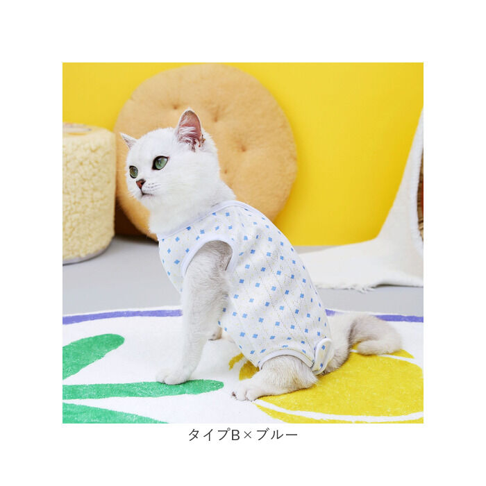 BACKYARD FAMILY「術後服 ペット 術後着 かわいい 通販 術後ウェア 術後 介護服 寝間着 パジャマ ドッグウェア」|その他|