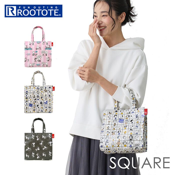 ROOTOTE「ルートート スヌーピー ROOTOTE 8431 通販 トートバッグ トートバック ランチバッグ」|トートバッグ|