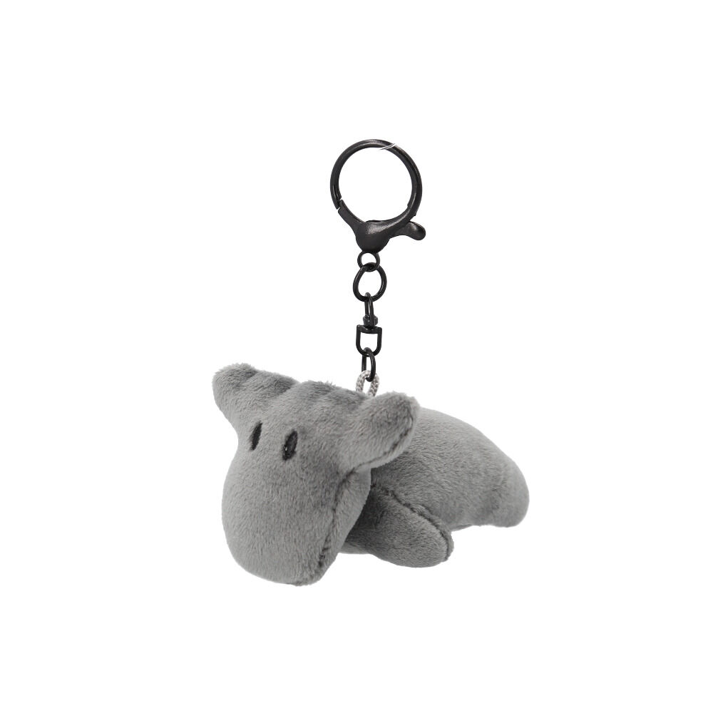 moz「moz キーホルダー ぬいぐるみ モズ 通販 ぬいぐるみチャーム バッグチャーム キーチャーム」|その他|グレー2