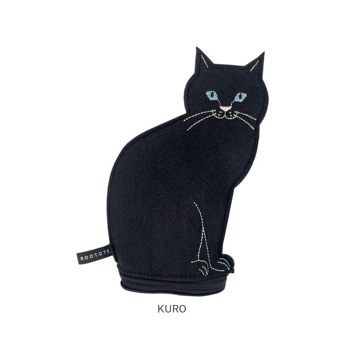 ROOTOTE「ルートート ROOTOTE ポーチ 3622 通販 ねこ 猫 ネコ 小物入れ コスメポーチ」|ポーチ|