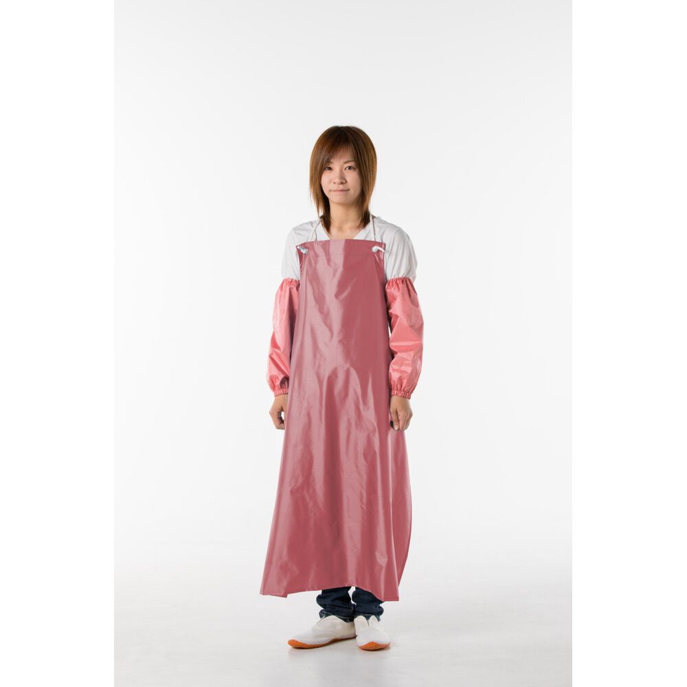 BACKYARD FAMILY「防水エプロン 通販 エプロン 業務用 業務用エプロン 作業用エプロン 前掛け 首掛け 作業着」|その他|ピンク1