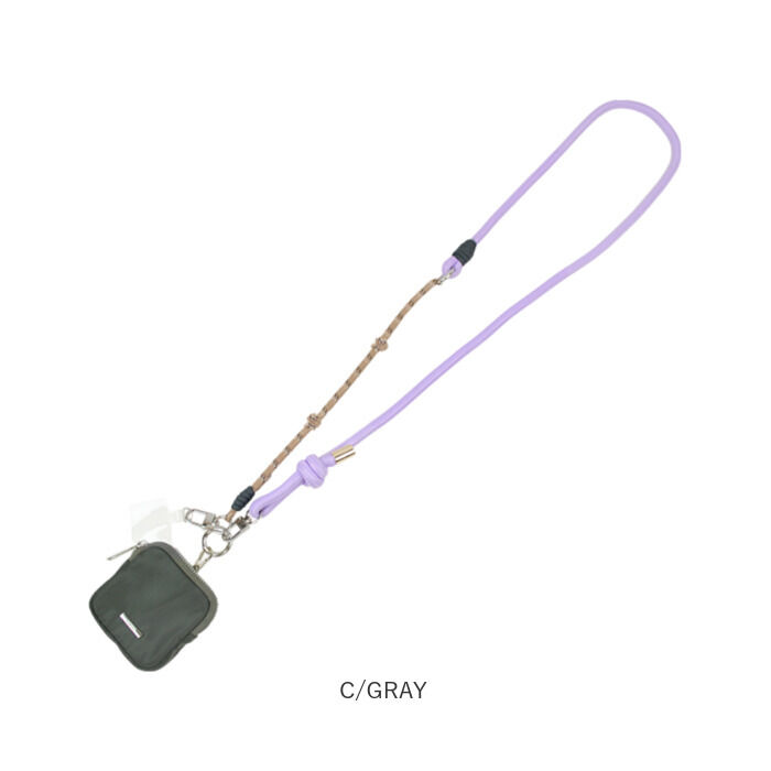 BACKYARD FAMILY「ストラップ ポーチ付き 通販 ショルダーストラップ ショルダー ポーチ 首掛け スマホショルダー」|電化製品|