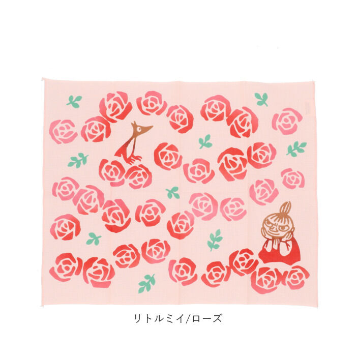 BACKYARD FAMILY「moomin 注染のはんかち 日本製 通販 ハンカチ ムーミン 綿100% キャラクター おしゃれ」|ハンカチ|