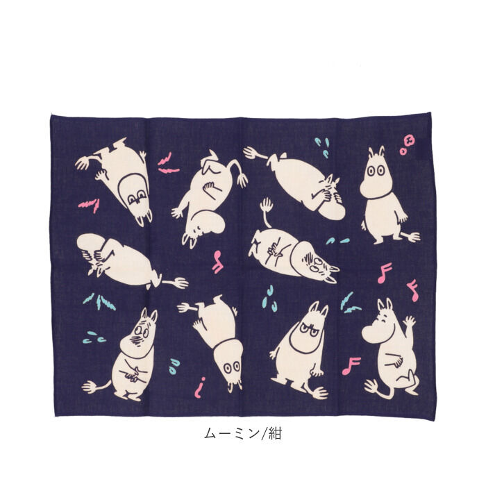 BACKYARD FAMILY「moomin 注染のはんかち 日本製 通販 ハンカチ ムーミン 綿100% キャラクター おしゃれ」|ハンカチ|