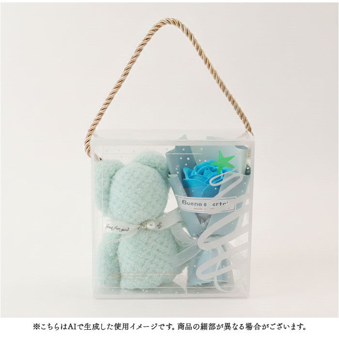 BACKYARD FAMILY「タオル ソープフラワー ギフト 通販 タオルベアギフト ハンドタオル ソープフラワーギフト」|ハンカチ|