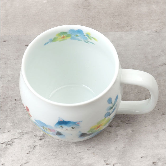BACKYARD FAMILY「セラミック藍 マグカップ 通販 日本製 マグ カップ 美濃焼 磁器 湯呑み コップ 和食器 食器」|食器・キッチングッズ|