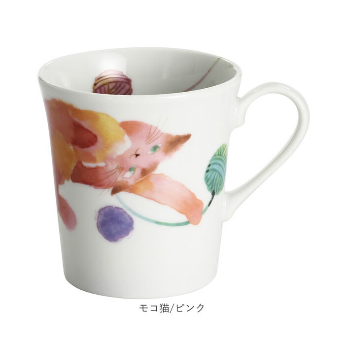 BACKYARD FAMILY「セラミック藍 マグカップ 通販 日本製 マグ カップ 磁器 湯呑み コップ 和食器 食器 にゃん屋」|食器・キッチングッズ|