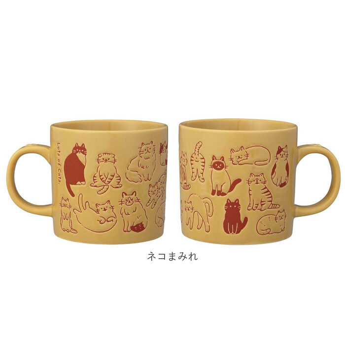 BACKYARD FAMILY「マグカップ アニマル 通販 マグ コップ カップ まみれマグ 食器 陶製 まみれ 絵付け 絵付」|グラス・マグカップ|