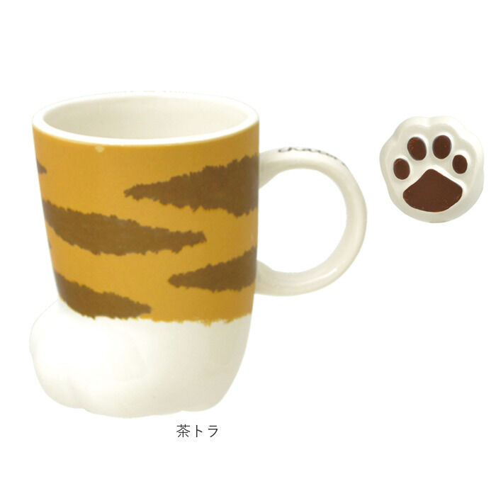 BACKYARD FAMILY「マグカップ ねこ 通販 かわいい 猫グッズ 食器 コップ おしゃれ マグ Neco ashi」|食器・キッチングッズ|