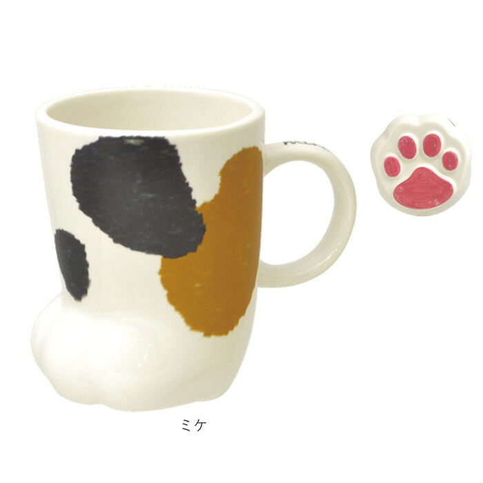 BACKYARD FAMILY「マグカップ ねこ 通販 かわいい 猫グッズ 食器 コップ おしゃれ マグ Neco ashi」|食器・キッチングッズ|
