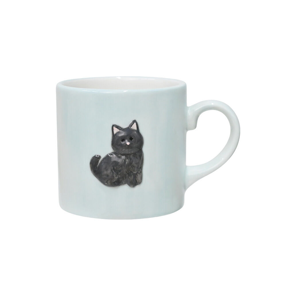 BACKYARD FAMILY「Loulou Nyan ルルニャン マグカップ 通販 マグ カップ コップ コーヒーカップ」|食器・キッチングッズ|グリーン1