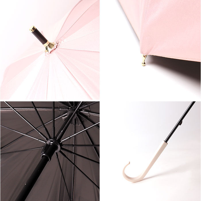 BACKYARD FAMILY「Nakatani 日傘 通販 晴雨兼用傘 長傘 916-066 12本骨 UV ニュートラルカラー」|傘|