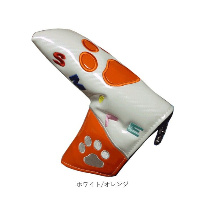 BACKYARD FAMILY「パターカバー マグネット式 通販 ピンタイプ 肉球デザイン ゴルフヘッドカバー ゴルフクラブ」|スポーツ|
