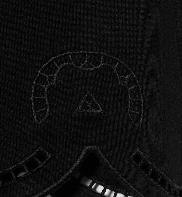 UNITED ARROWS「エンブロイダリー スカラップ Tシャツ」|Tシャツ・カットソー|