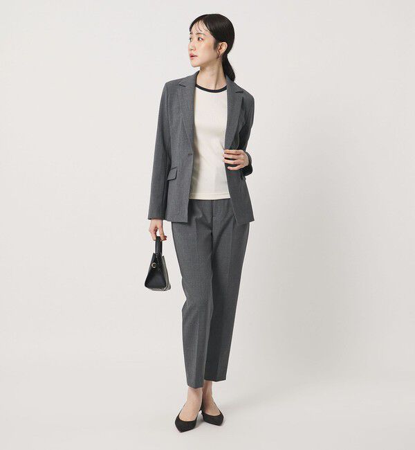 UNITED ARROWS「ダブルクロス ジャケット ‐ストレッチ ウォッシャブル‐」|テーラードジャケット|