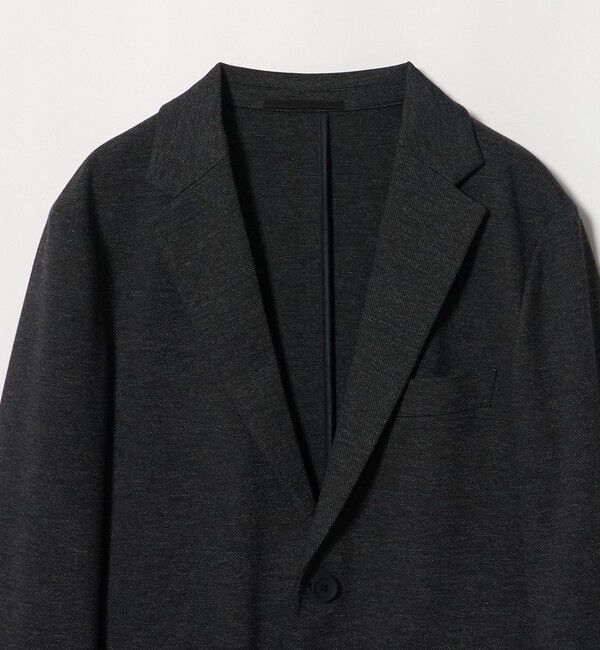 UNITED ARROWS「シャークスキン シングル ２ボタン テーラードジャケット UA COZY ウォッシャブル ２WAYストレッチ」|テーラードジャケット|